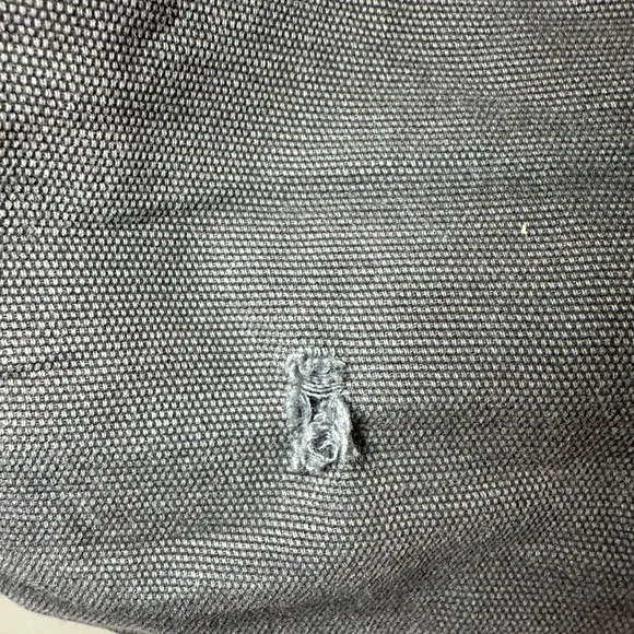 Dickies Charcoal Truckers Jacket with Plaid Red Flannel Lining Size XL - Picture 6 of 6